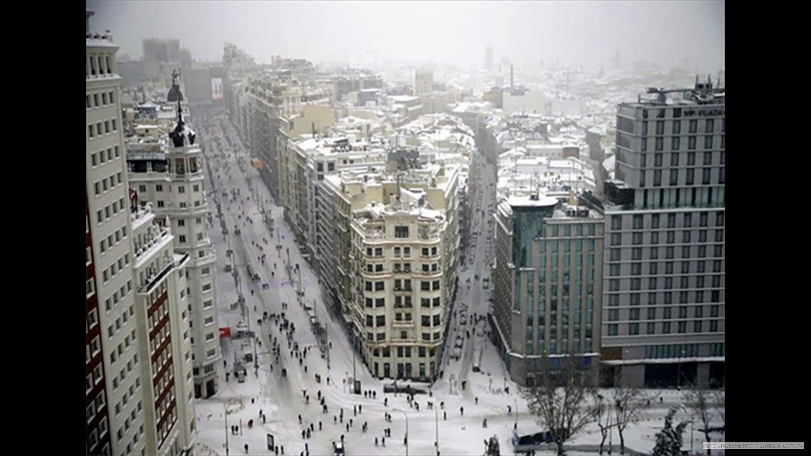 NEVADAS HISTORICAS EN ESPAÑA Y JAPON