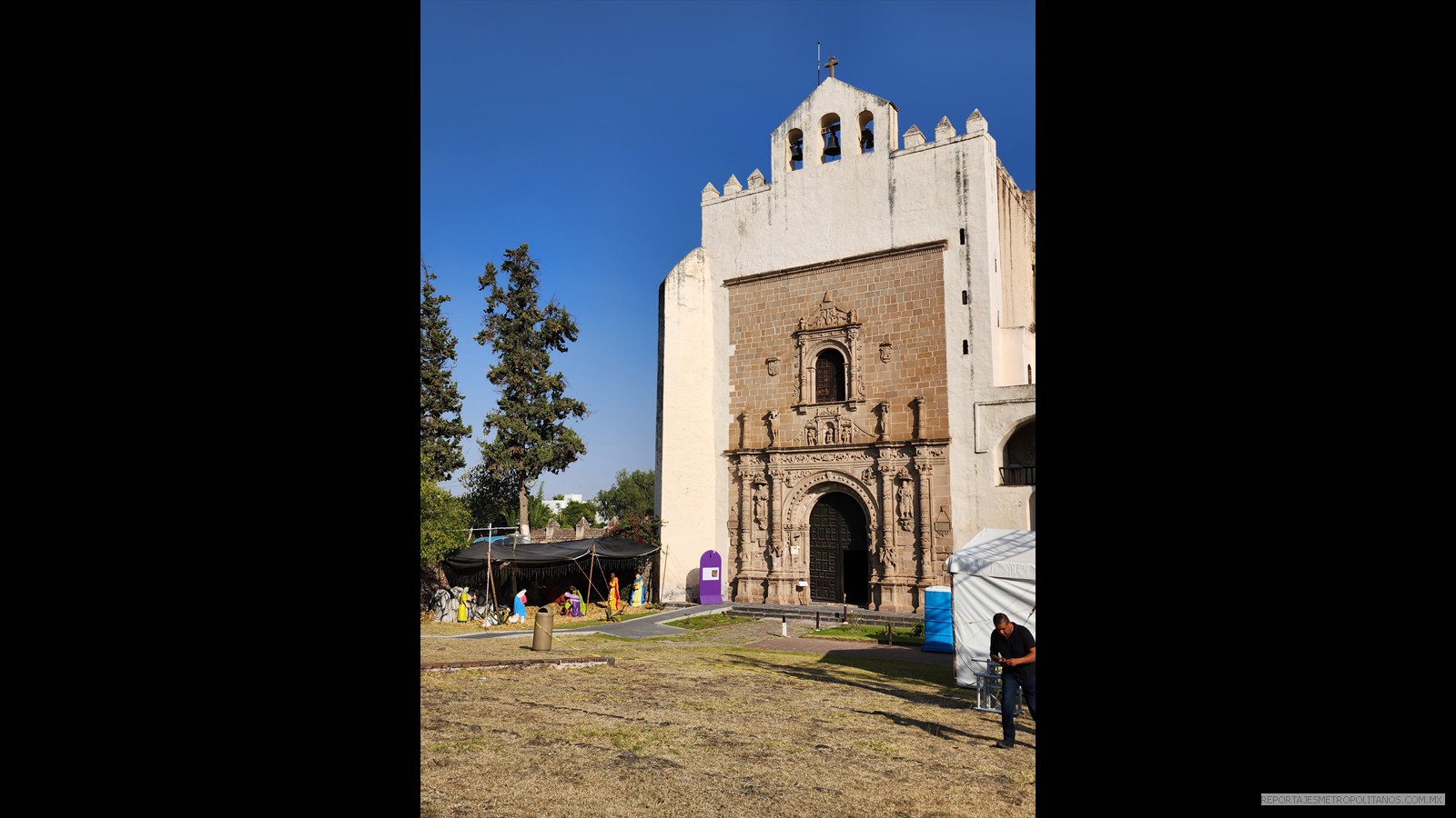 EN EL EX CONVENTO AGUSTINO DE ACOLMAN EN 1536