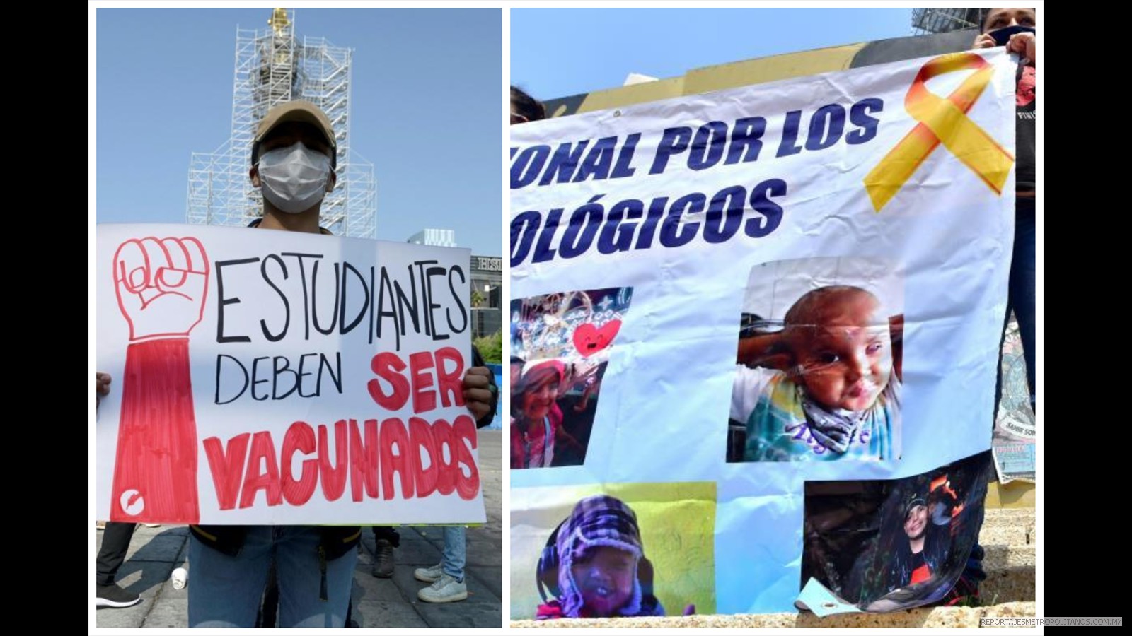  PADRES DE NIÑOS CON CANCER Y ALUMNOS ACUSAN A AMLO  DE INSENSIBLE