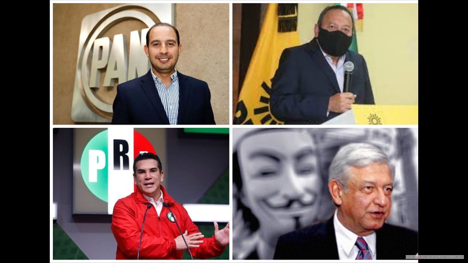 PAN, PRI y PRD CREAN BLOQUE LEGISLATIVO CONTRA PRESIDENCIALISMO