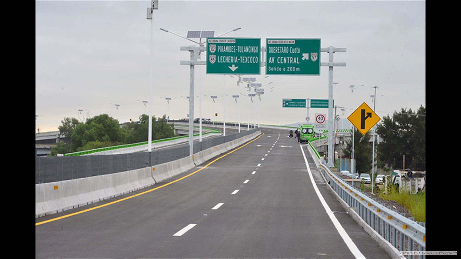  INAUGURAN LA AUTOPISTA ELEVADA SIERVO DE LA NACION