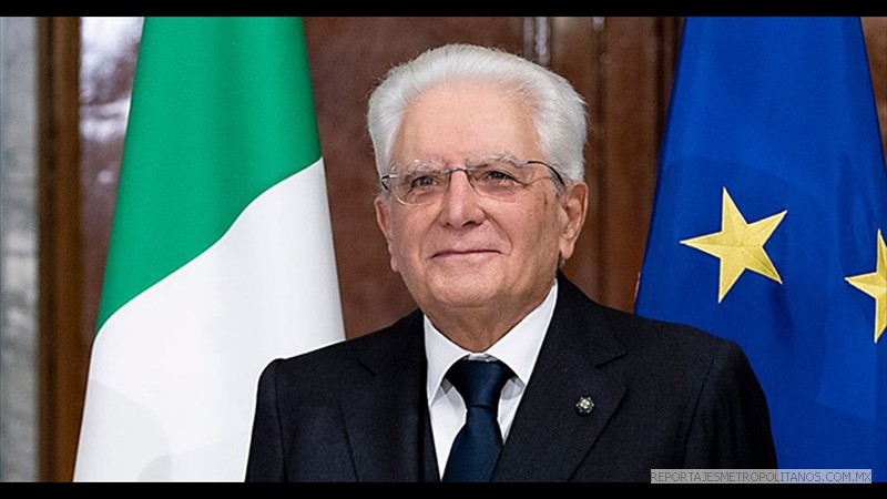 SERGIO MATTARELLA ELEGIDO PARA SEGUNDO MANDATO EN ITALIA 