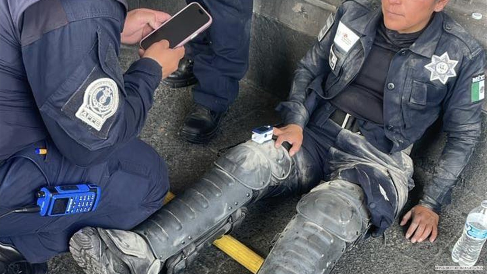 MUJER POLICIA ATACADA EN TOLUCA