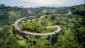  Vista aérea de Puente Helicoidal Pereira Manizales