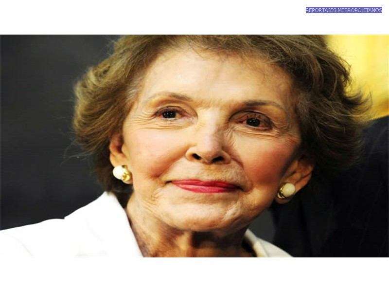 MUERE NANCY REAGAN