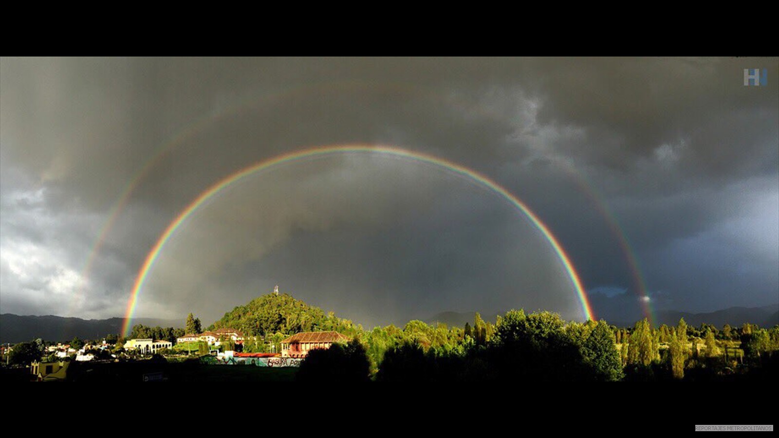 ARCOIRIS SOBRE CHIAPAS, DONDE SE REGISTRO EL EDPICENTRO DEL S19