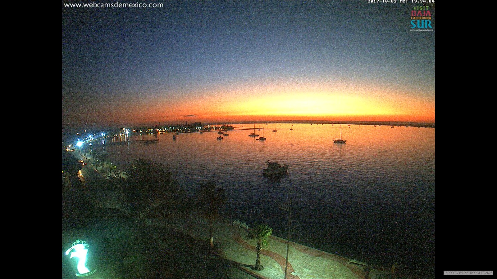 LAS PAZ BAJA CALIFORNIA TAMBIÉN VIVIO UN DIA DE CALMA 