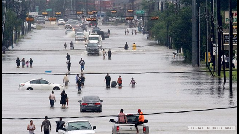 HARVEY CAUSA INUNDACIONES SIN PRECEDETE EN HOUSTON
