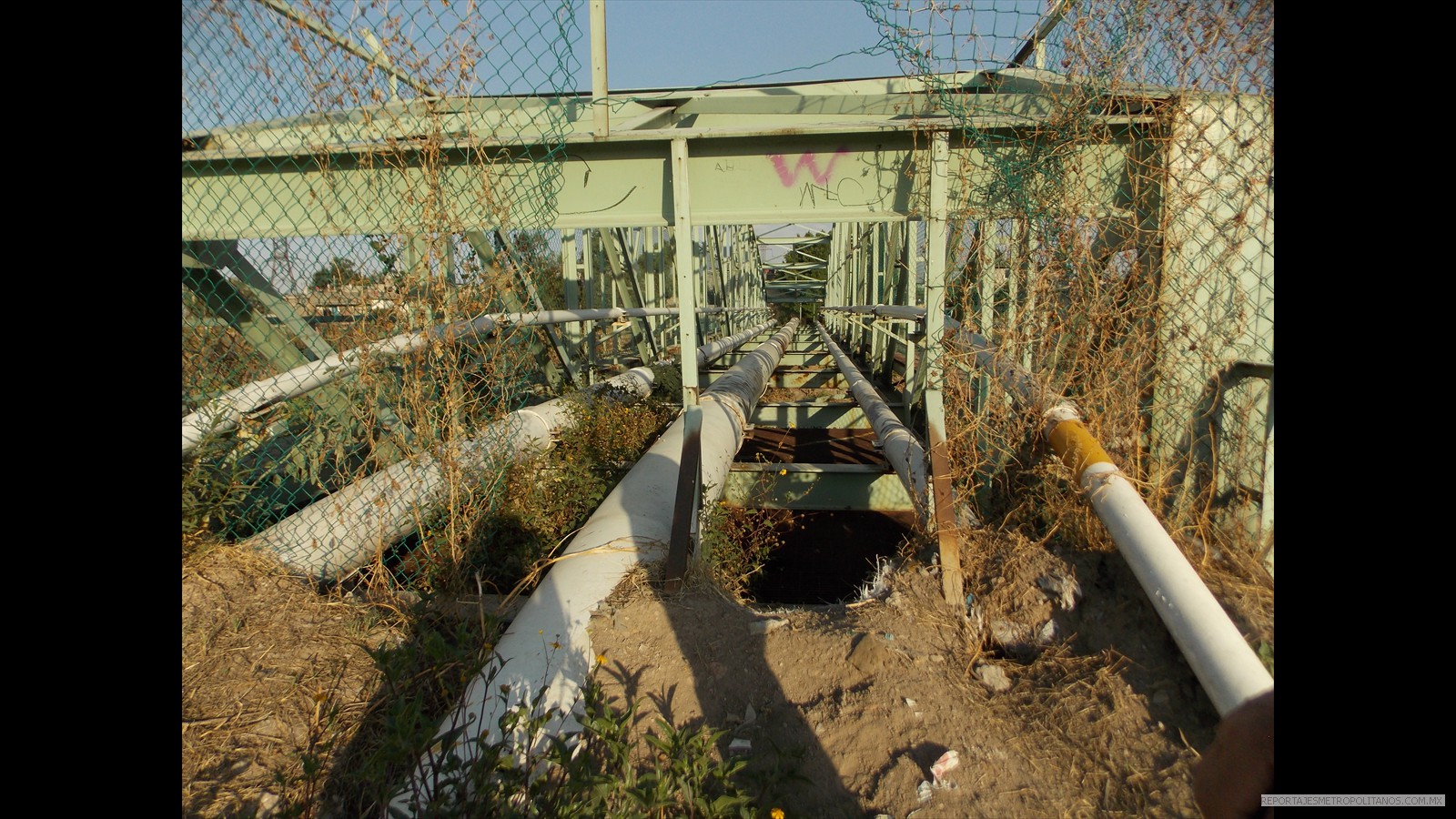 TUBERIAS DE PEMEX OXIDADAS Y EN MAL ESTADO 