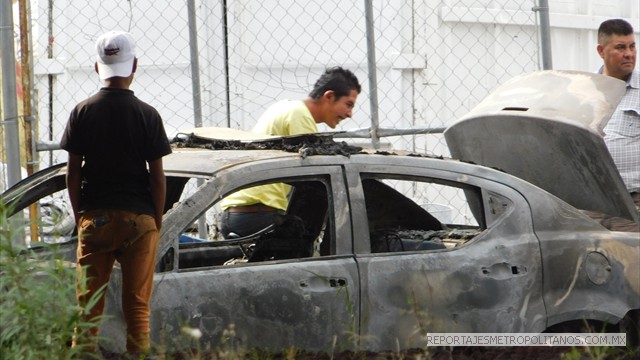 La patrulla incendiada fue desvalijada 