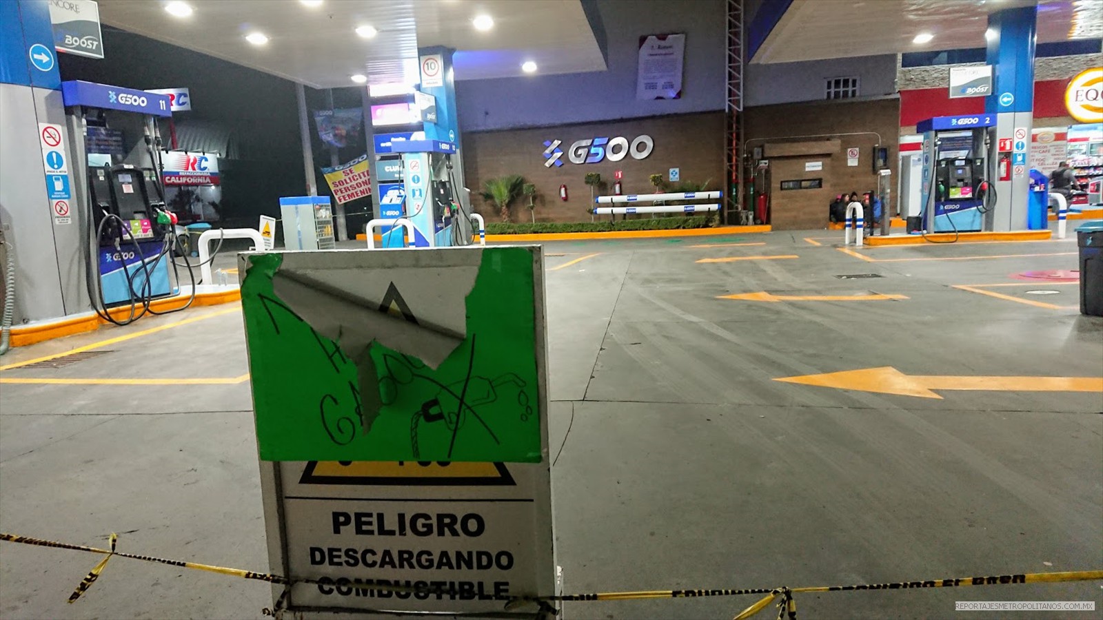 MIENTRAS EL DESABASTO DE GASOLINA SIGUE EN LA ZMVM