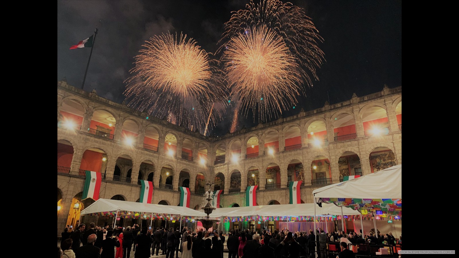 CENA-BUFET EN PALACIO NACIONAL. FOTO PUBLICADA POR EMBAJADOR DE EEUU