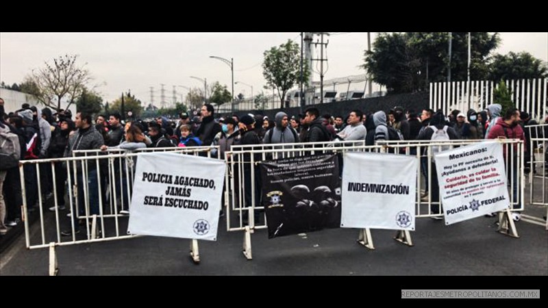 CON BLOQUEOS EN LA CIUDAD DE MEXICO 