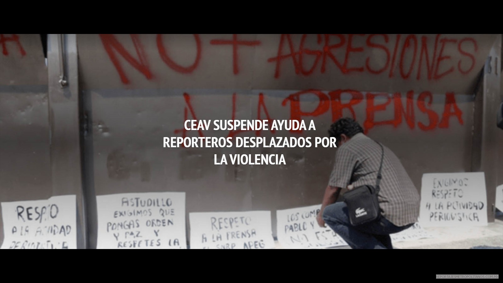 REPORTEROS DESPLAZADOS