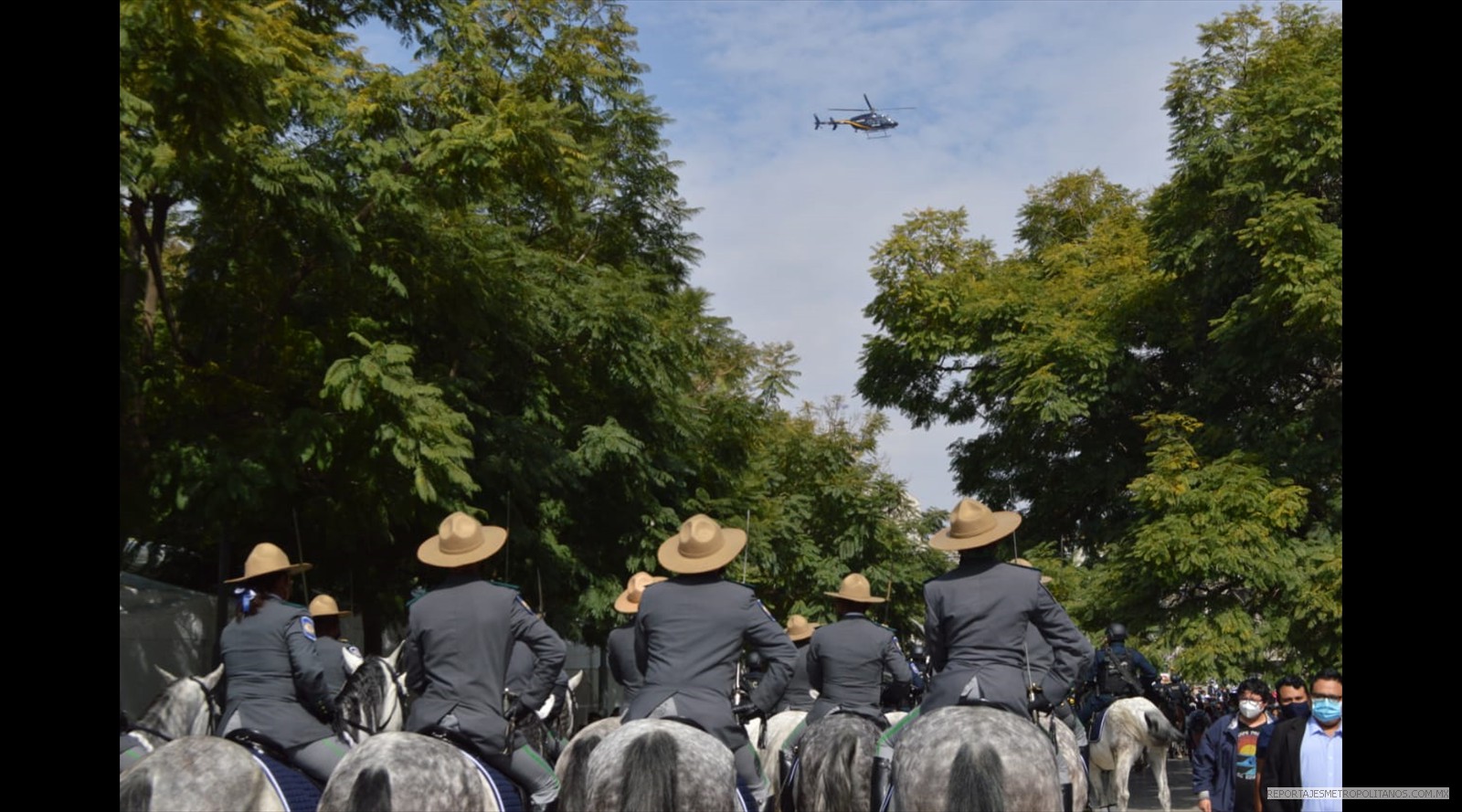 Nueve helicópteros Cóndor de la corporación. 