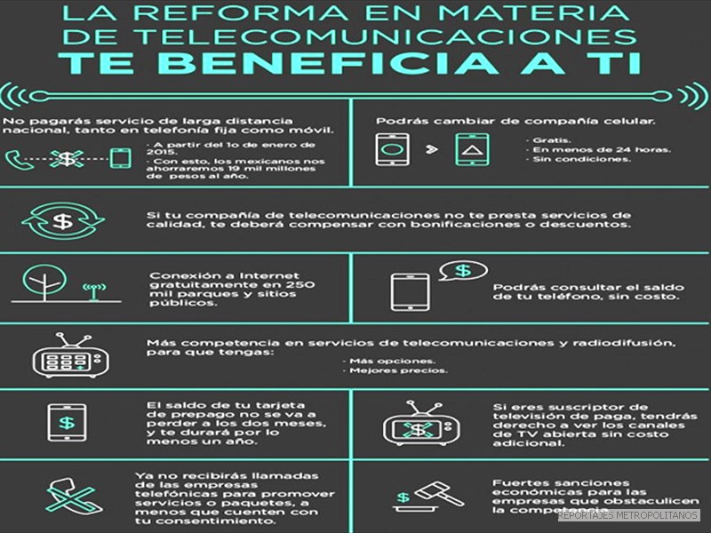 PROMULGA PEÑA NIETO REFORMA DE TELECOMUNICACIONES