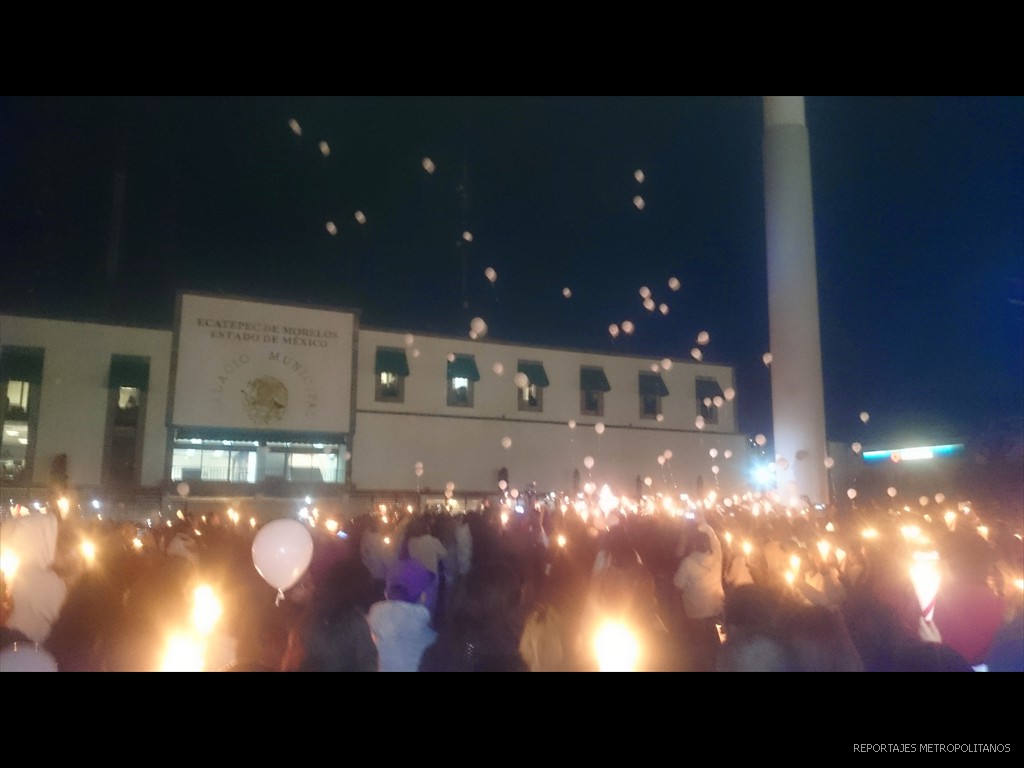 CLAMAN POR LA PAZ EN ECATEPEC