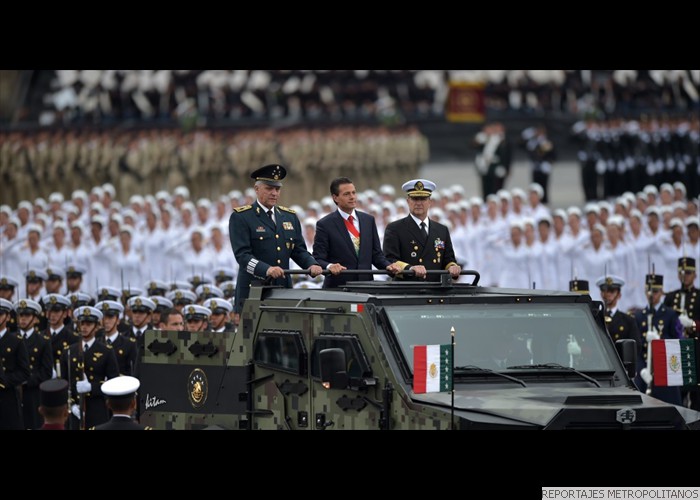 Desfile C?vico Militar del 16 de septiembre en el Z?calo