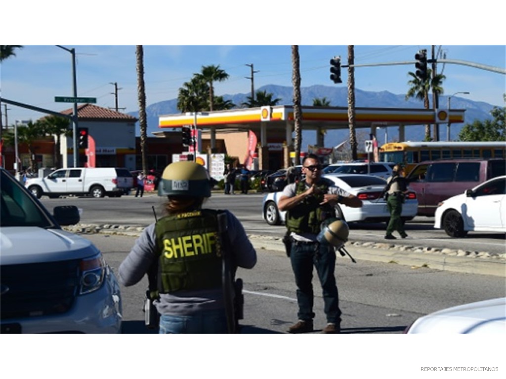 TIROTEO EN EEUU DEJA 14 MUERTOS Y 17 HERIDOS