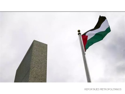 BANDERA PALESTINA ONDEA EN SUELO AMERICANO