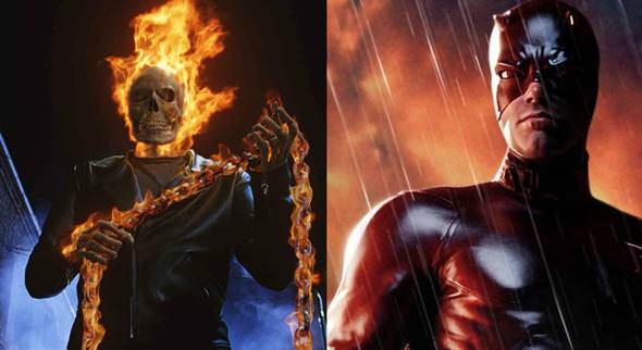 Resultado de imagen para ghost rider y dare devil