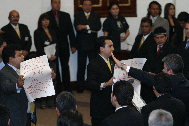 Protesta Delegados ALDF-10